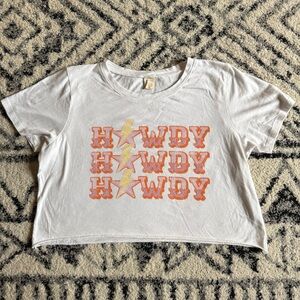 Altar’d State Howdy Crop Tee